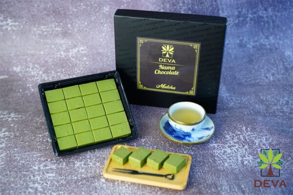 Nama chocolate vị Matcha hương vị ngọt thanh quyến rũ