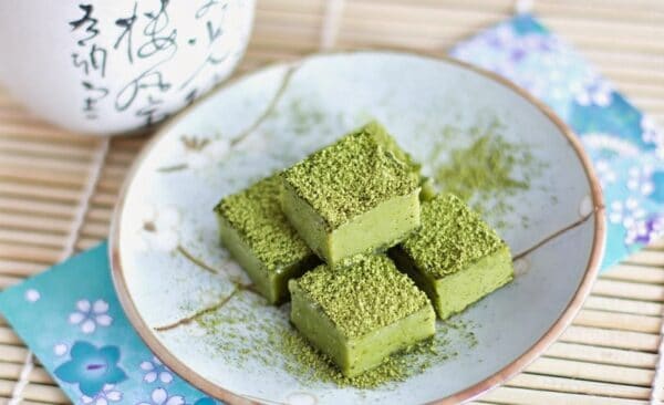 Nama chocolate vị matcha